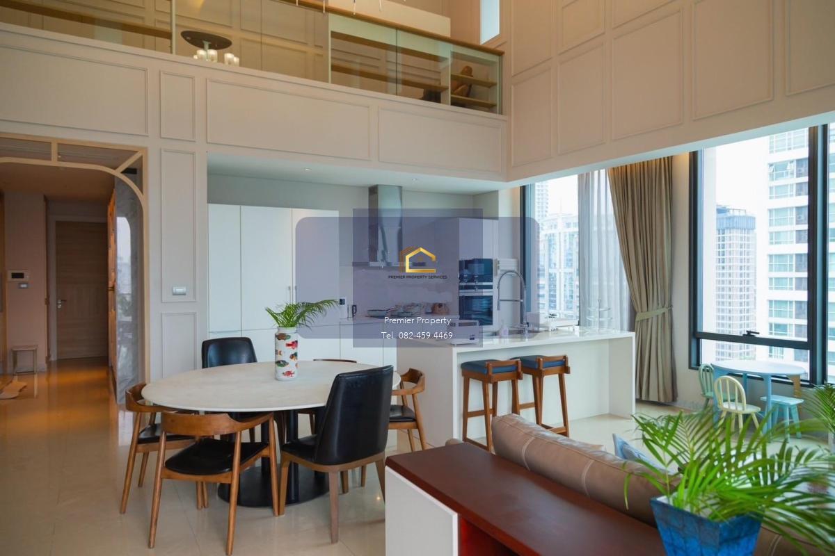 For Rent Fully furnished Duplex 3 bedrooms, 3 bathrooms Sindhorn Residence
