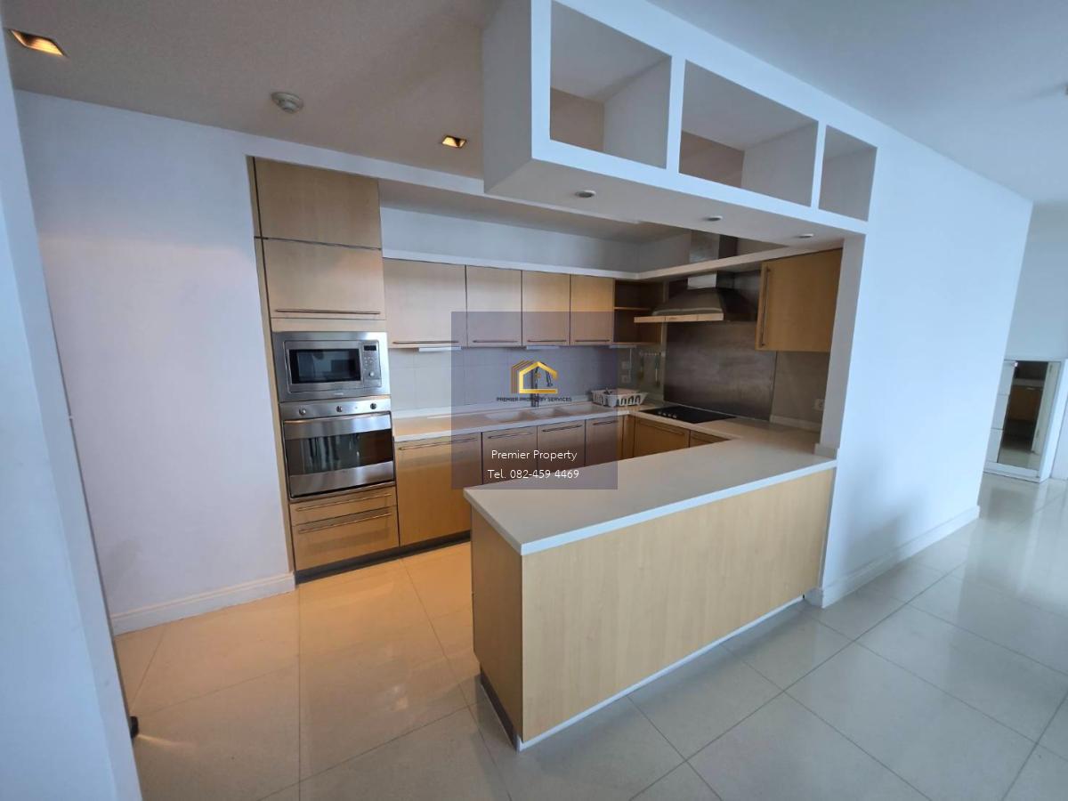 ดิ แอททินี เรสสิเด้น 3 ห้องนอน ชั้นสูง สำหรับเช่า ครัวเปิด