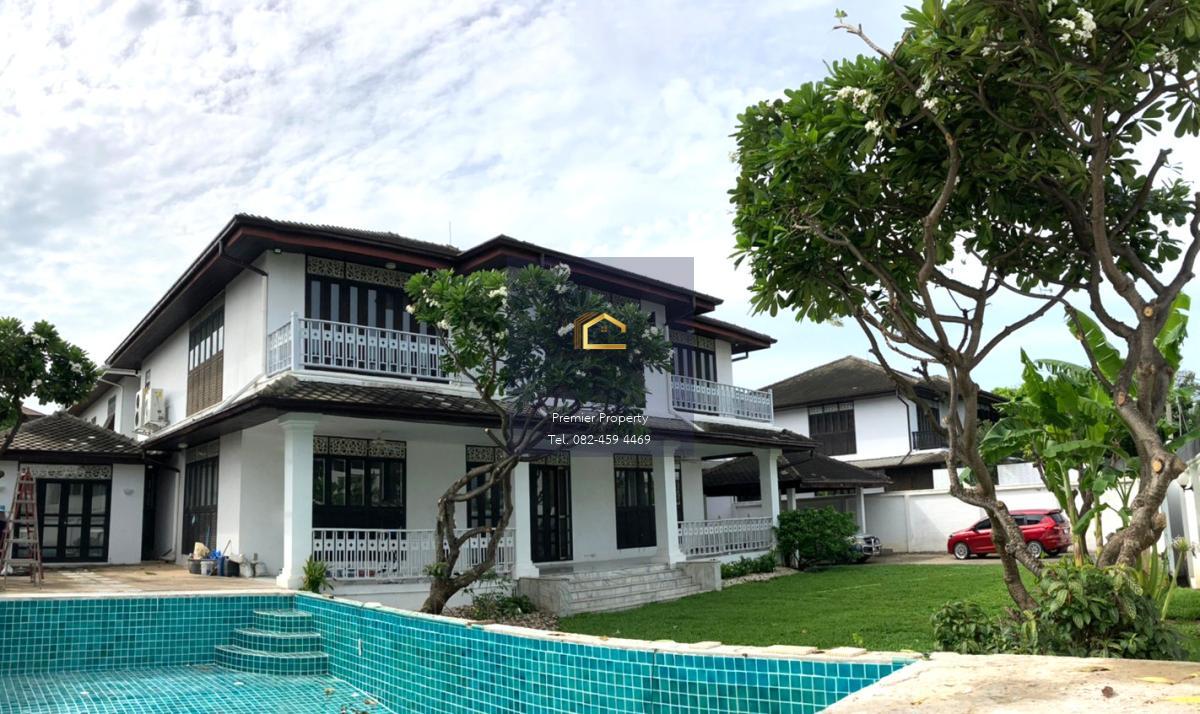บ้านเดี่ยวสไตล์ Tropical Colonial 5 ห้องนอน พร้อมสระว่ายน้ำส่วนตัว บรรยากาศรีสอร์ต ใจกลางสุขุมวิท 71