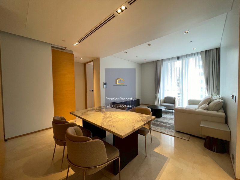 คอนโด 2 ห้องนอน สำหรับเช่า ที่ Saladaeng Residences คอนโดมิเนียมทำเลยอดเยี่ยมในย่านศาลาแดง